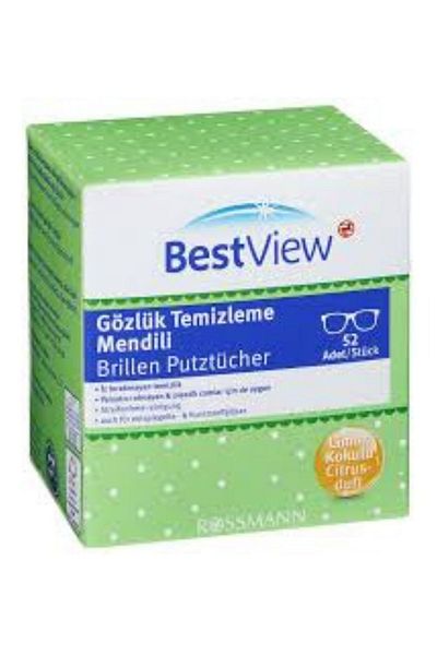 Bestview Glasses Phone Screen Cleaning Wipes 52pcs8681895850002