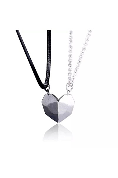 DarkellaStore Sevgili Kolyesi, Çift Kolyesi, Mıknatıslı Kolye, Arkadaşlık Kol...