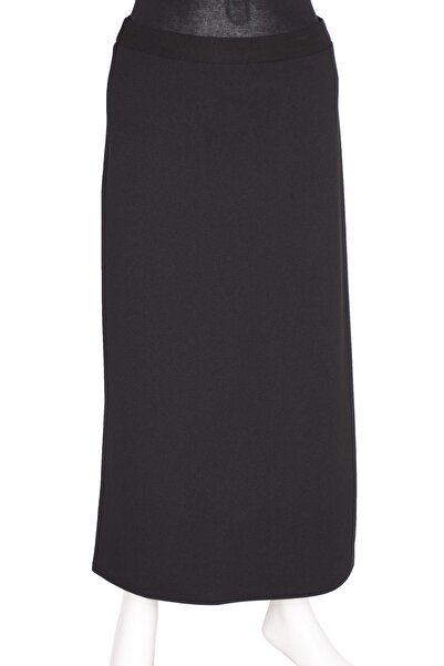 Eray Γυναικεία Tilbe Scuba Pencil Μη επενδυμένη ελαστική μαύρη φούστα