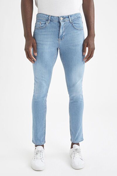 DeFacto Carlo Skinny Fit κανονική μέση στενό τζιν παντελόνι