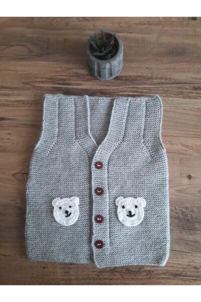 Kartopu Bebek El Örgüsü Yelek