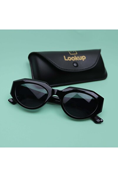 LOOKUP نظارة شمسية سوداء للجنسين