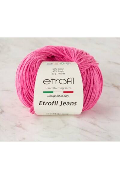 Etrofil Jeans Etrofıl Jeans Darkpembe 010 Color Code 50 Gr 160 Mt