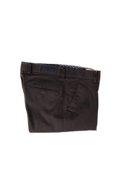 wontilotte Erkek Füme Gabardin Likralı Regular Fit Keten Pantolon