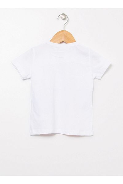 Koton T-shirt, 9-12 Months, White