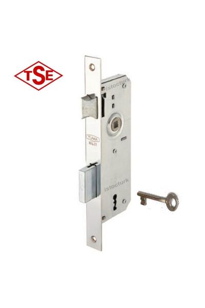 İstoç Türk Yuma Kilit Extra Oda Kapısı Kilidi 35 Mm Tse Garantili Çelik Gövde...