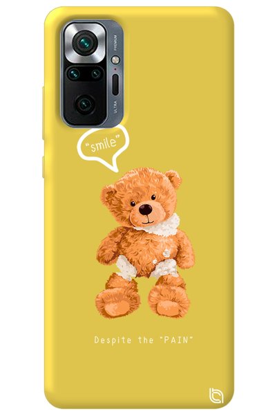 WANNA PROTECT حافظة هاتف Xiaomi Redmi Note 10 Pro باللون الأصفر من السيليكون ...