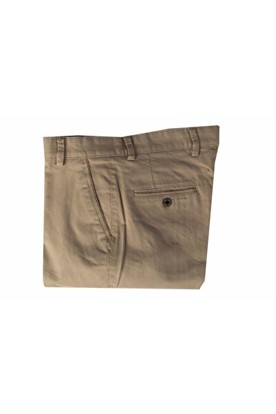 wontilotte Erkek Kışlık Taşrenk Gabardin Likralı Regular Fit Keten Pantolon
