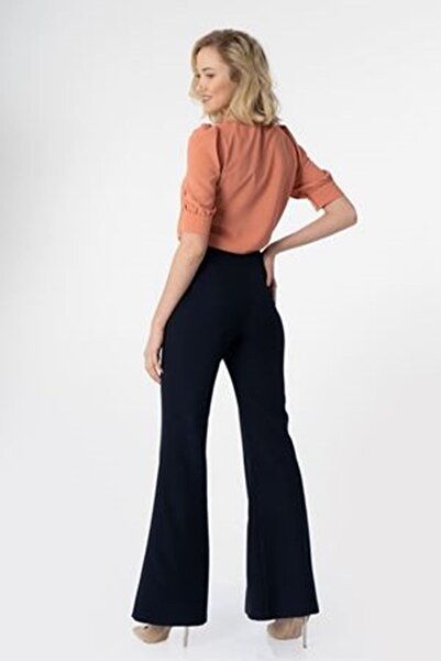 MissVina Y-3689 Y Paçası Yırtmaçlı Ispanyol Paça Pantolon