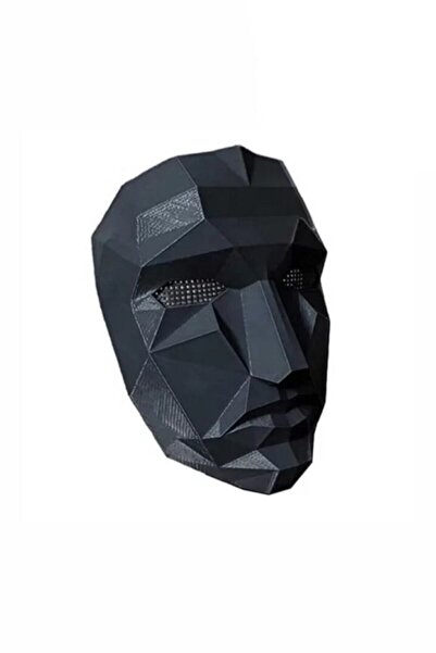 Genel Markalar Squid Game Front Man Yönetici Asker Maskesi Orjinal Boy 1.kalite Malzeme