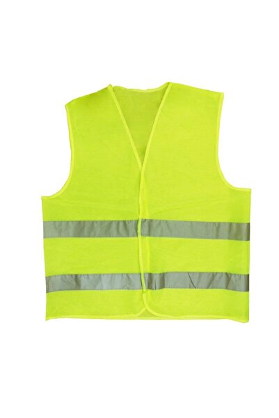 Genel Markalar Çağur İKAZ YELEK YEŞİL SARI FOSFORLU Yeni