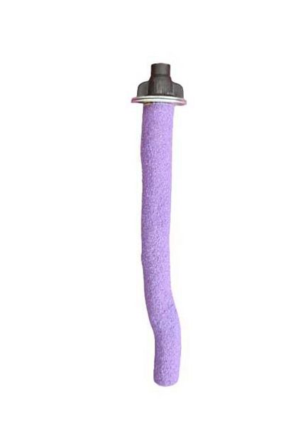 Wooden Bird Sandy Sultan Parrot Perch Purple Color