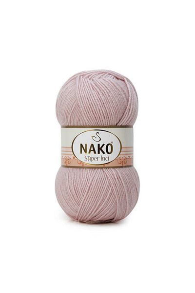 NAKO Νήματα πλεξίματος χειρός Super Pearl 318 Rosebuds