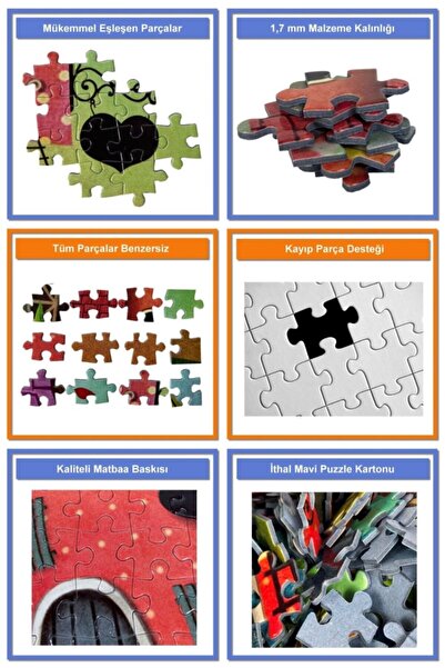 Nova Puzzle Nova 1500 Parça Mutfağımın Bereketi Mini Puzzle /