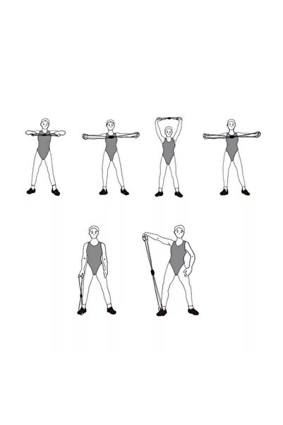 Clifton Pilates Ipi Jimnastik Lastiği Egzersiz Bant Yoga Plates Lastik Spor Kondisyon Direnç Lastiği Mor