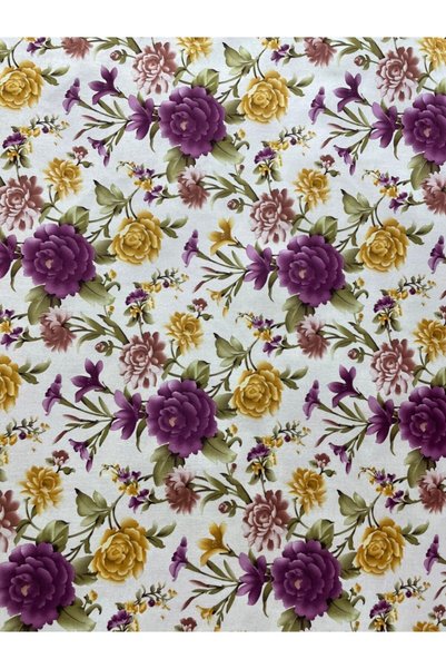 Enesar Home Çiçek Desenli Döşemelik Kumaş 04 Çiçekli Kumaş