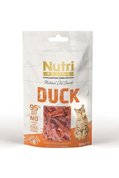 Nutri Feline Duck Ördek Etli Tahılsız Kedi Ödülü 50 Gr