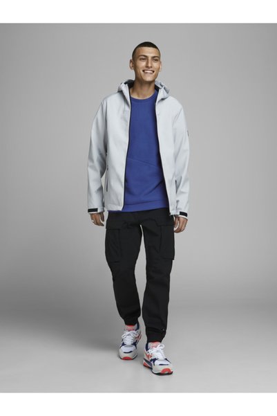Jack & Jones Pletena odeća jednobojna sa okruglim izrezom