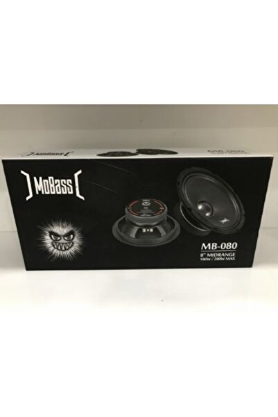 AUDİOMAX Mobass Mb-080 20cm Mi?drange Ci?ftti? 400wat 200rms Iki? Adet