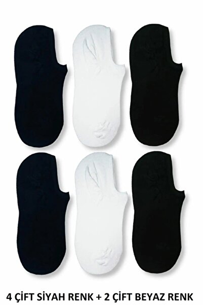 Meguca Socks جوارب رياضية غير مرئية من الخيزران للجنسين باللونين الأسود والأب...