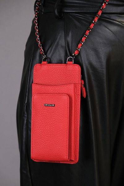 Luvi 2783 Red Leather Grande Wallet