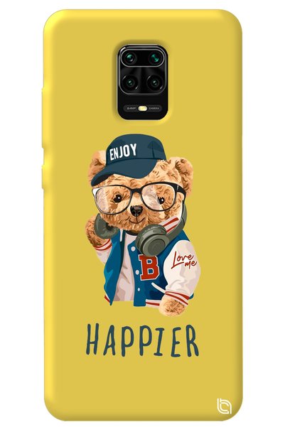 WANNA PROTECT حافظة هاتف من السيليكون لهاتف Xiaomi Redmi Note 9 Pro باللون ال...