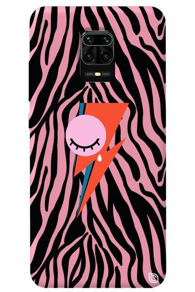 WANNA PROTECT Xiaomi Redmi Note 9s Pink Color Premium Silicone Phone Case wit...