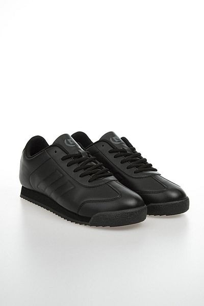 Pierre Cardin Pc-30484 Černá kožená sportovní obuv