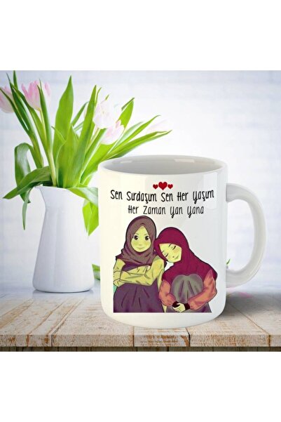 sıradışıhediyem Dost Sırdaş Arkadaş Kanka Kupa Bardak