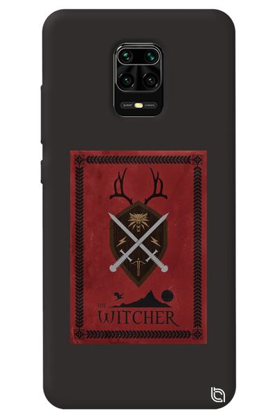 WANNA PROTECT Xiaomi Redmi Note 9 Pro Black Color Premium Velvet Inside Witch...