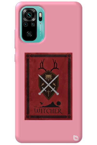 WANNA PROTECT Xiaomi Redmi Note 10 Pink Color Premium Velvet Inside the Witch...
