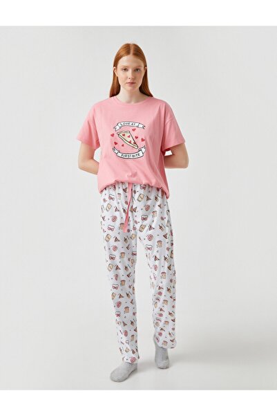 Koton Pyjama - Rosa - Print