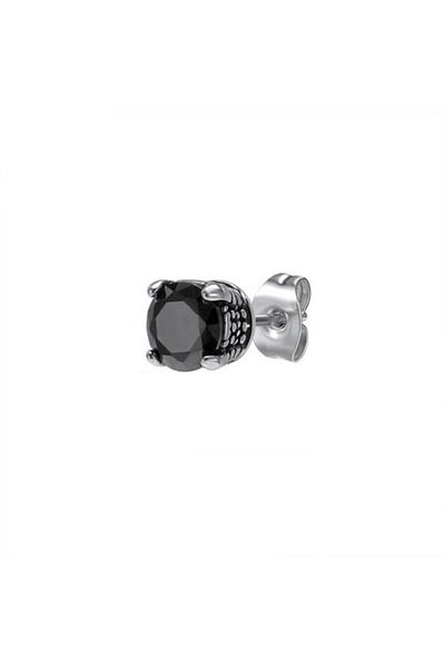 northstarshop Single Black Zircon Stone Vintage