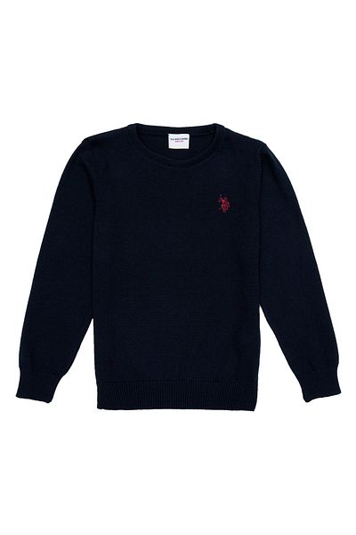U.S. Polo Assn. Pulover pentru băiat bleumarin