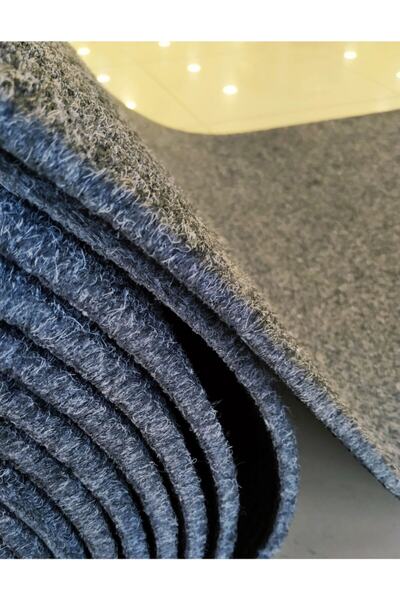 KOTİL Lombok Çelik Halı Gri En: 100cm Yoğun Trafik Ofis Iş Yeri Araç Paspası