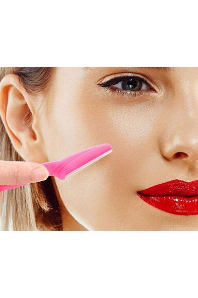 epavm Pack of 2 6 Pieces Facial Razor and Eyebrow Razor Women's Razor Hair Removal