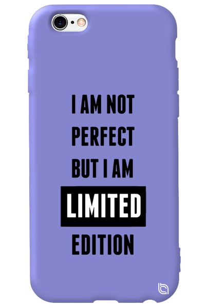 WANNA PROTECT iPhone 6 Plus Lilac Colored Premium Velvet Inside Limited Patte...
