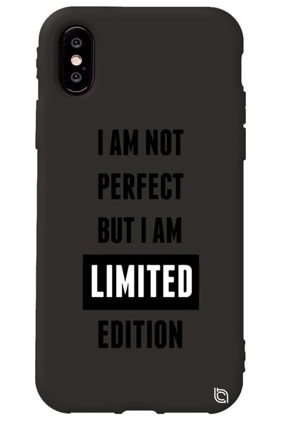 WANNA PROTECT iPhone XS Black Color Premium Velvet Inside Limited Patterned S...