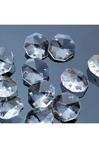 Alvina Aydınlatma نجفة كريستال 50 قطعة زجاج مثمن 14 ملم