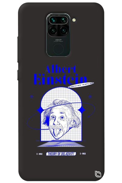 WANNA PROTECT حافظة هاتف Xiaomi Redmi Note 9 من السيليكون باللون الأسود مع مخ...