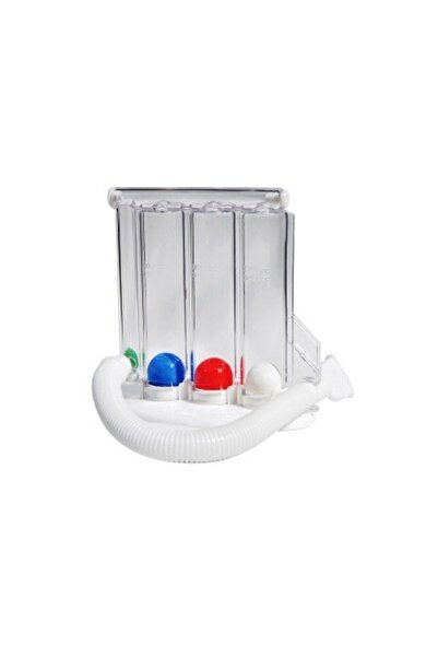 Genel Markalar Triflo Solunum Egzersiz Cihazı 3 Top Üfleme Topu Nefes Egzersizi