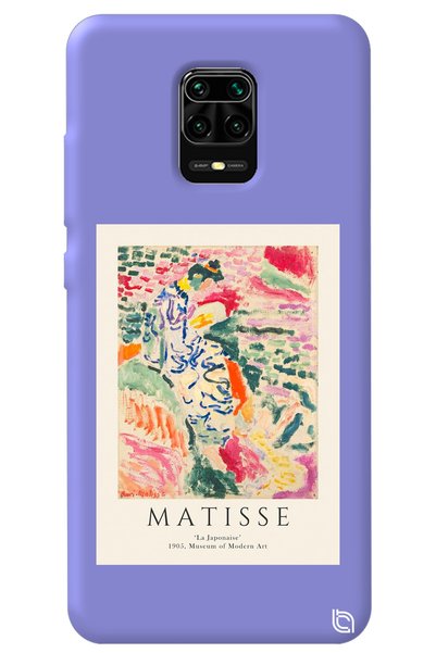 WANNA PROTECT Xiaomi Redmi Note 9S Lilac Color Premium Velvet Inside Matisse ...