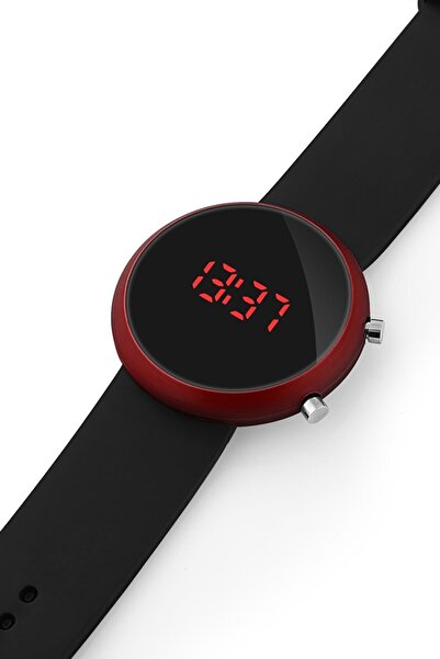 pullmarkt Unisex Silikon Dijital Led Çocuk Kol Saati