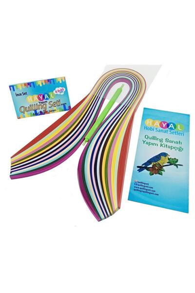 quilling Telkari Öğrenci Seti - 5mm Ince Seti