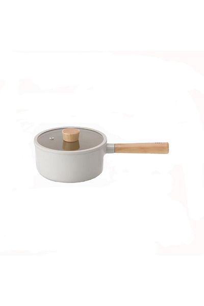 Prima Nova Aluminum Casting Fika Sauce Pot - With Glass Lid