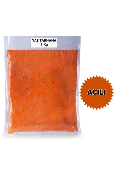 Yaş Tarhana Ev Yapımı (Acılı) 1 Kg