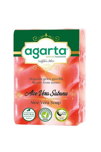 Agarta Aloe Vera Soap Natural 150 Gr X2