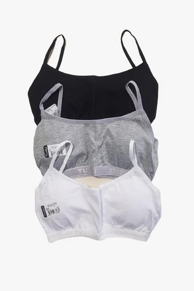 Muraty Μικτό σουτιέν προπόνησης Young Girl Tutku 3 Pack με λουράκι με σχοινί
