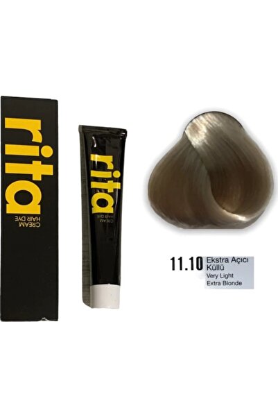 Rita Saç Boyası 11.10 - Ekstra Açıcı Küllü 3 Adet