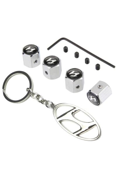 GARDENAUTO Κάλυμμα βαλβίδας Hyundai Matrix με μοντέλο Chrome Allen και μπρελόκ
